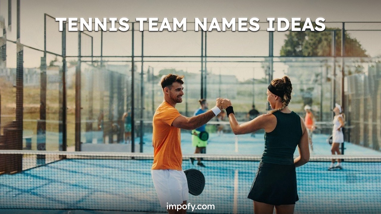 Tennis Team Names Ideas