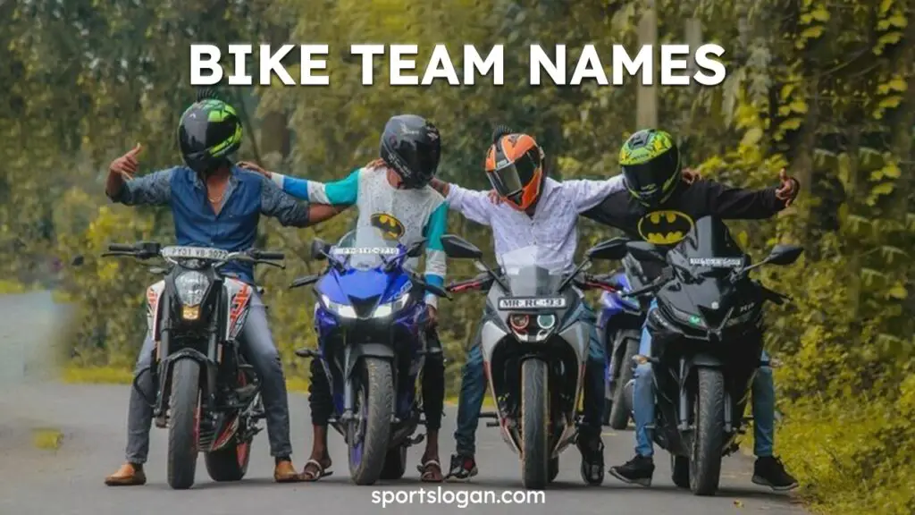 260 Unique Bike Team Names & Best Bike Riding Club Names