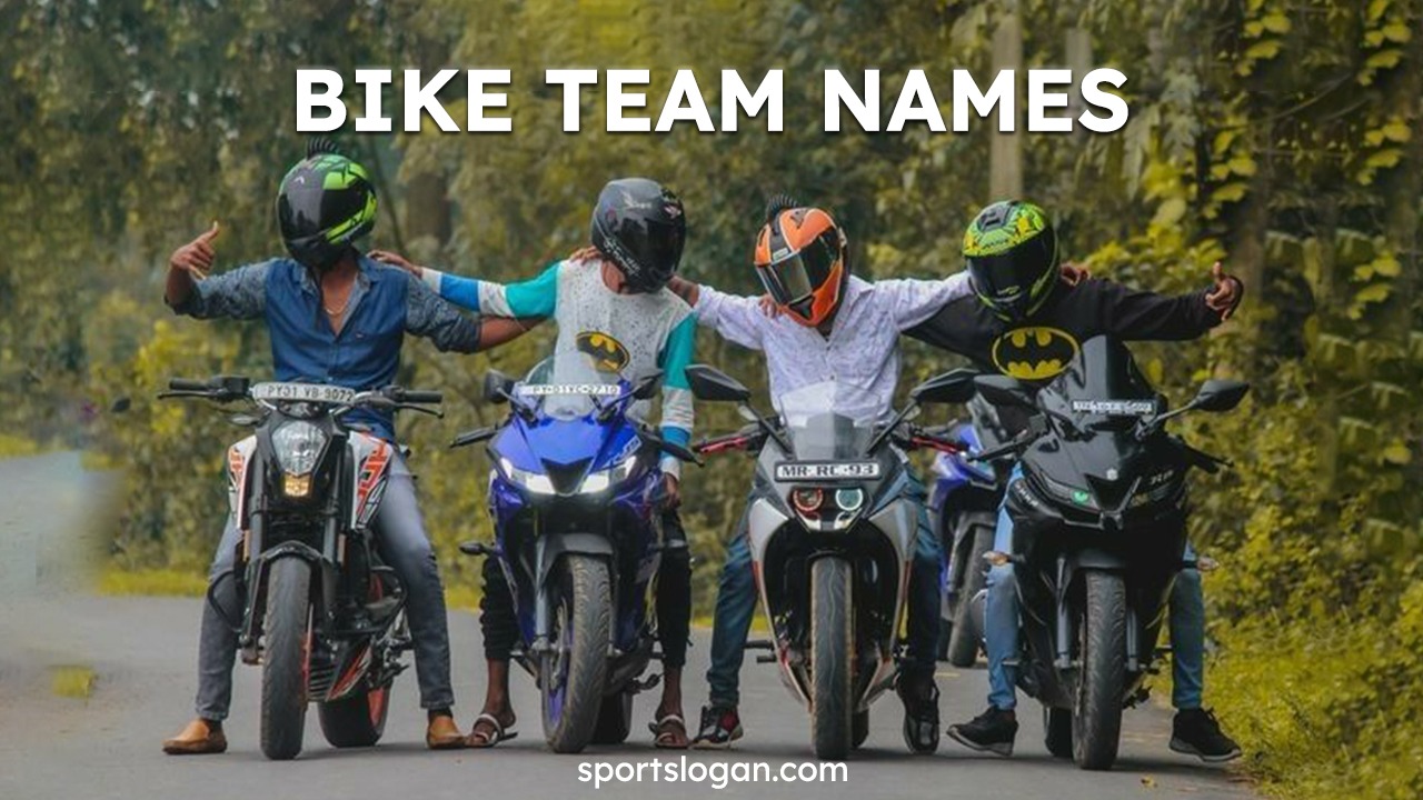 260 Unique Bike Team Names & Best Bike Riding Club Names
