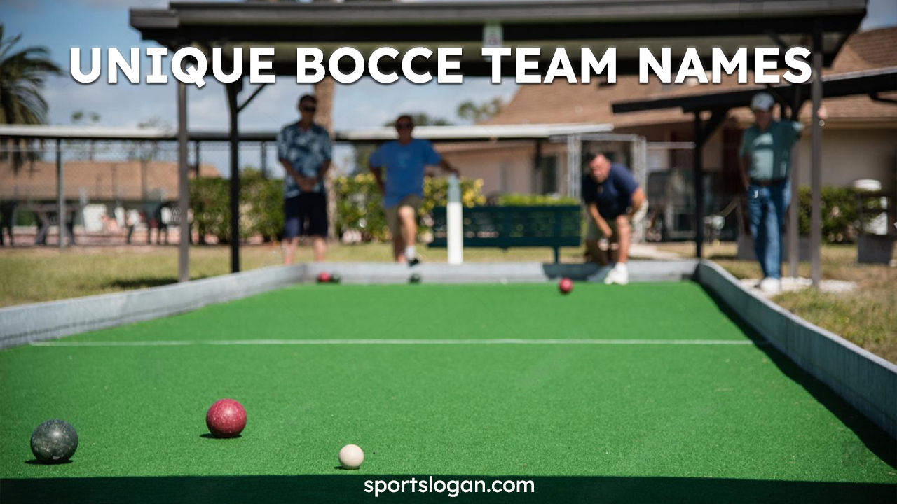 Unique Bocce Team Names