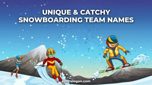 123 Unique & Catchy Snowboarding Team Names Suggestions