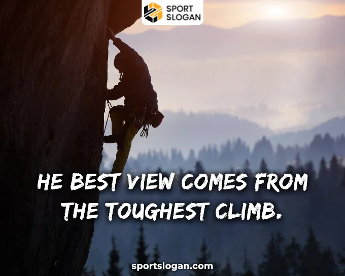 Funny Rock Climbing Slogans