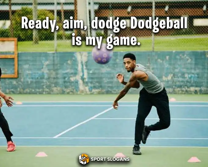 Catchy Dodgeball Captions
