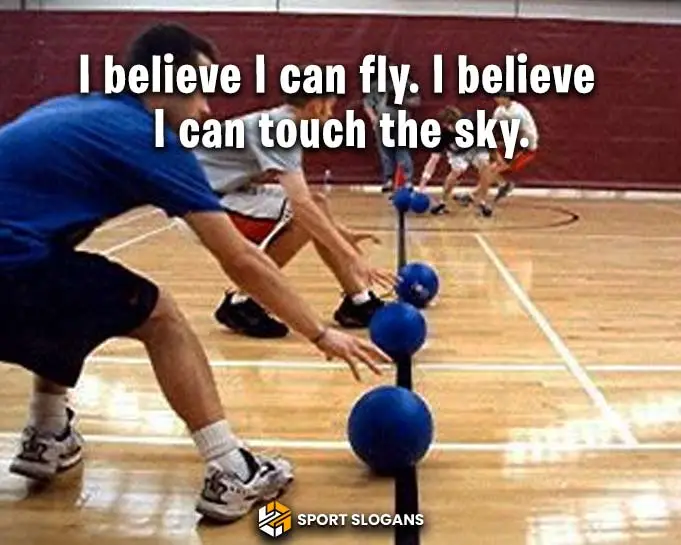 One Word Dodgeball Captions