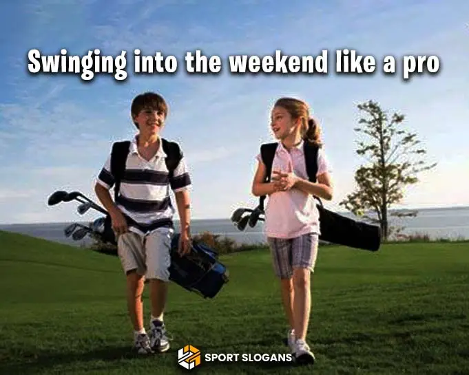 Savage Golf Captions