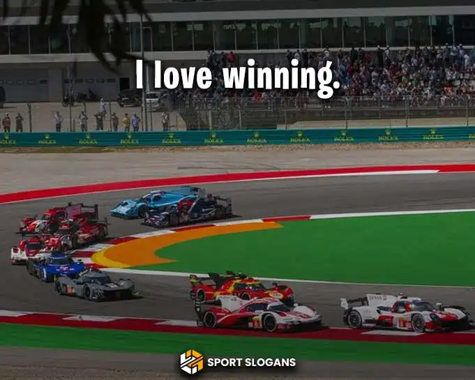 Catchy Racing Captions