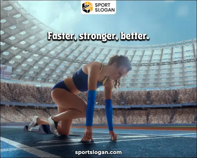 Competitive Athletics Captions