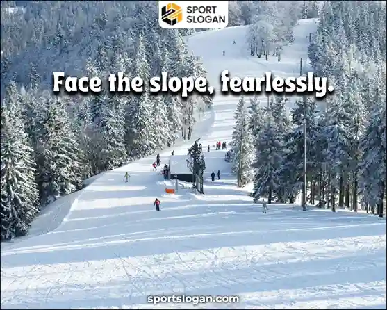 Motivational Skiing Captions