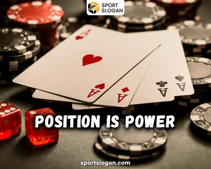 Poker Strategy Slogans