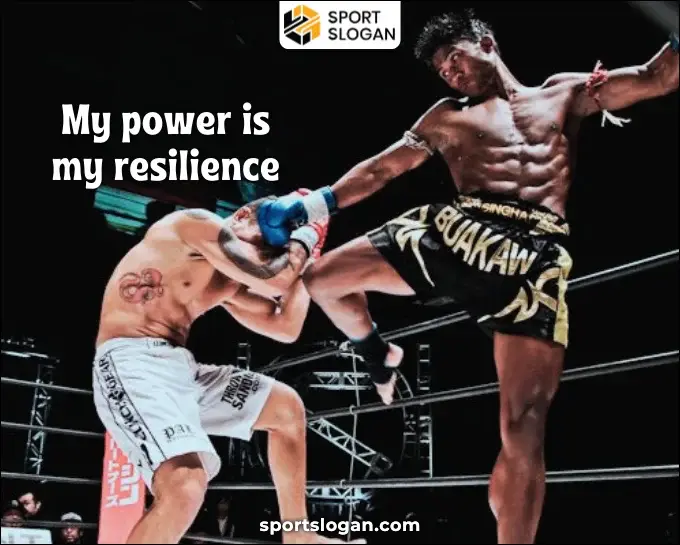 Powerful Fighter Captions