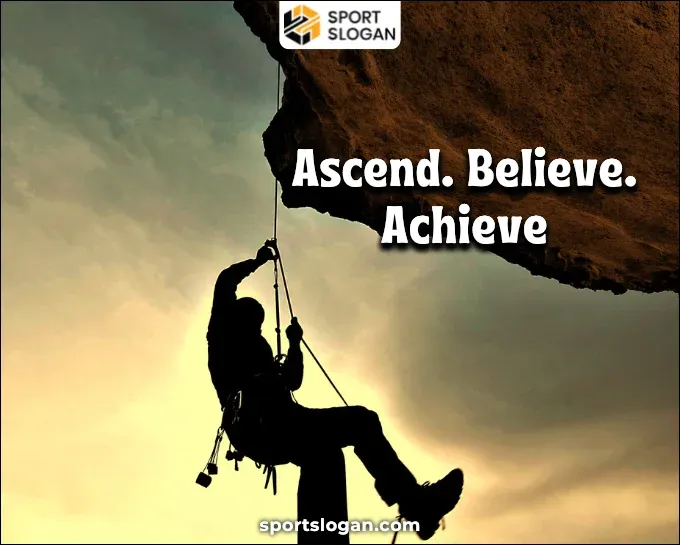 Short Rock Climbing Captions