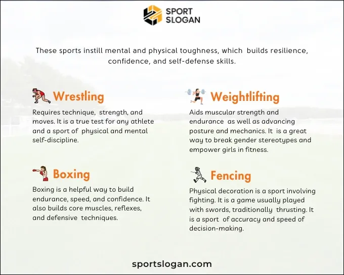 Combat and Strength Sports for Girls