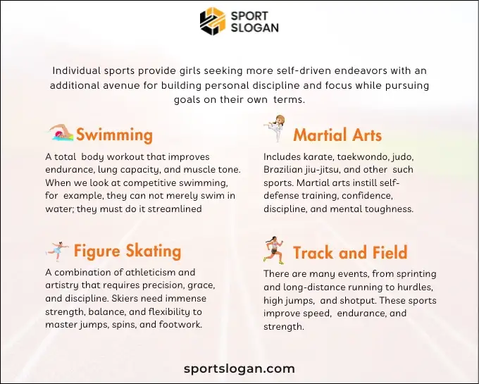 Individual Sports for Girls