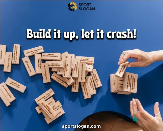 Kids Jenga Slogans
